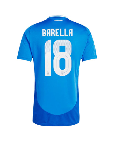 BARELLA 18 Italy Home Jersey Euro 2024 BARELLA 18 Italy Home Jersey Euro 2024