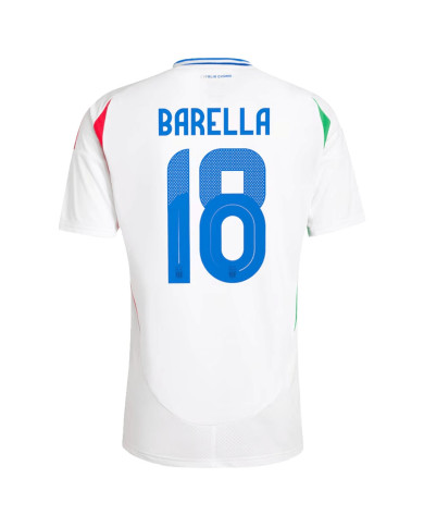 BARELLA 18 Italy Away Jersey Euro 2024