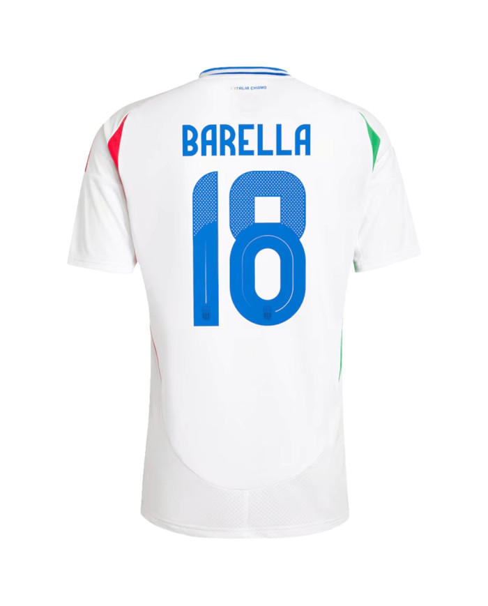 BARELLA 18 Italy Away Jersey Euro 2024