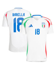 BARELLA 18 Italy Away Jersey Euro 2024
