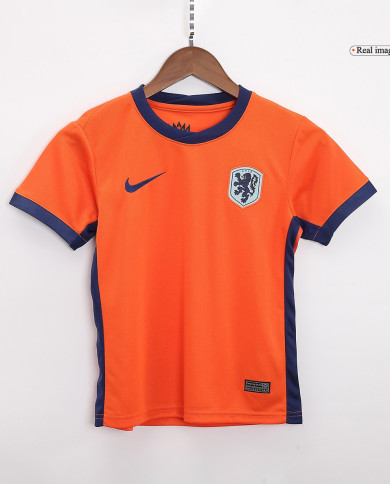 Kids Netherlands Home Jersey Kit Euro 2024 Kids Netherlands Home Jersey Kit Euro 2024