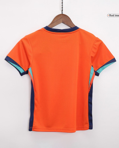 Kids Netherlands Home Jersey Kit Euro 2024 Kids Netherlands Home Jersey Kit Euro 2024