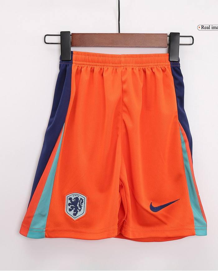 Kids Netherlands Home Jersey Kit Euro 2024