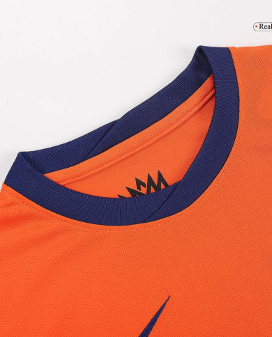 Kids Netherlands Home Jersey Kit Euro 2024 Kids Netherlands Home Jersey Kit Euro 2024