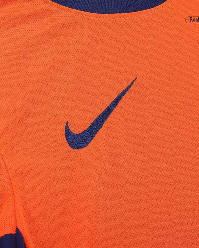 Kids Netherlands Home Jersey Kit Euro 2024 Kids Netherlands Home Jersey Kit Euro 2024