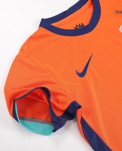 Kids Netherlands Home Jersey Kit Euro 2024 Kids Netherlands Home Jersey Kit Euro 2024