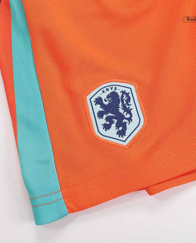 Kids Netherlands Home Jersey Kit Euro 2024 Kids Netherlands Home Jersey Kit Euro 2024