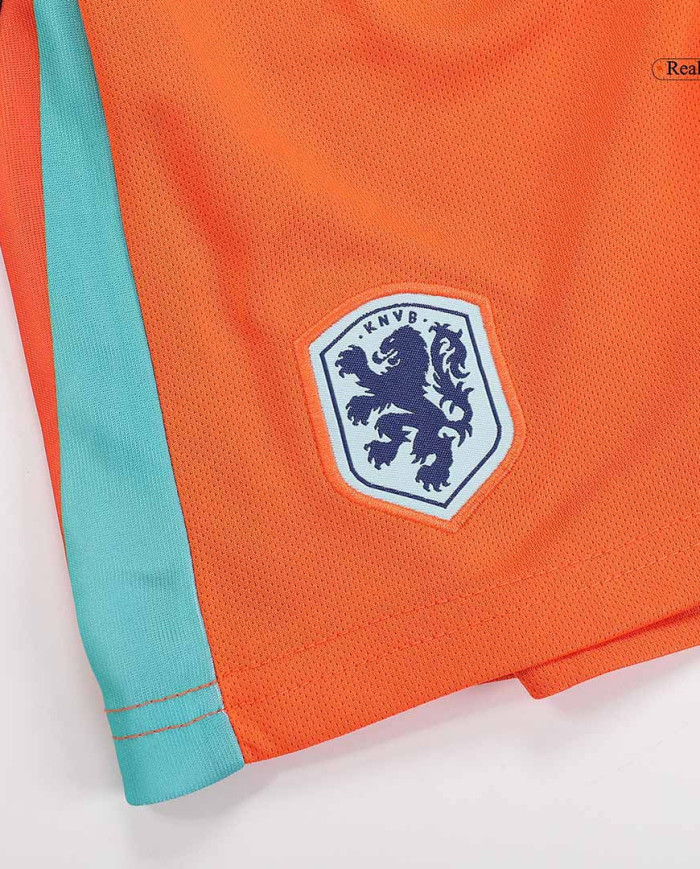 Kids Netherlands Home Jersey Kit Euro 2024