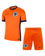 Netherlands Home Kit(Jersey+Shorts) Euro 2024