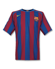 Retro Barcelona UCL Final Home Jersey 2005/06