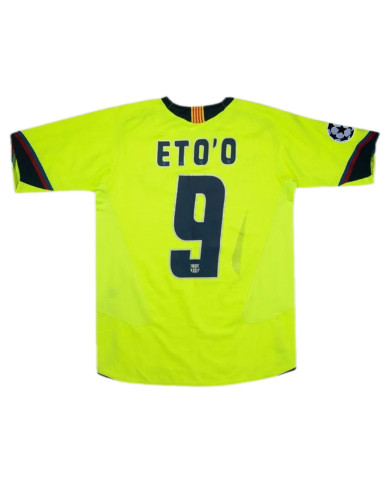 ETO'O 9 Retro Barcelona Away Jersey 2005/06 ETO'O 9 Retro Barcelona Away Jersey 2005/06