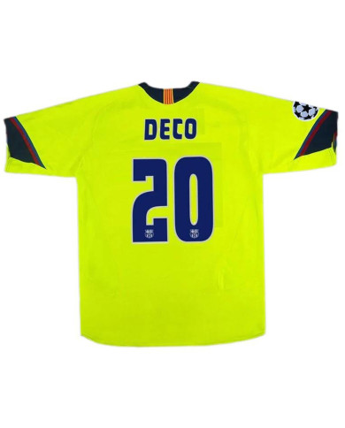 Deco 20 Retro Barcelona Away Jersey 2005/06 Deco 20 Retro Barcelona Away Jersey 2005/06