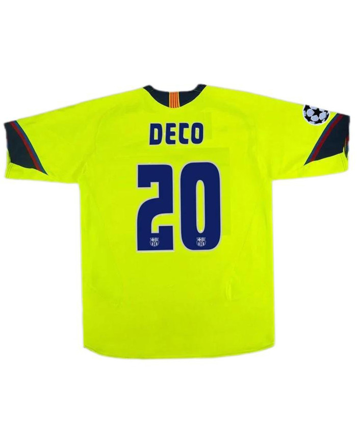 Deco 20 Retro Barcelona Away Jersey 2005/06