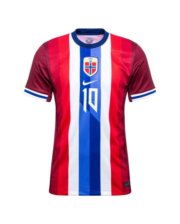 ØDEGAARD 10 Norway Home Jersey 2024