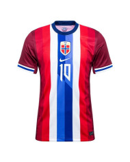 ØDEGAARD 10 Norway Home Jersey 2024