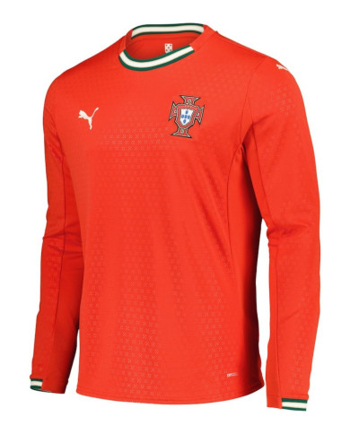 Portugal Home Long Sleeve Jersey 2025 Portugal Home Long Sleeve Jersey 2025