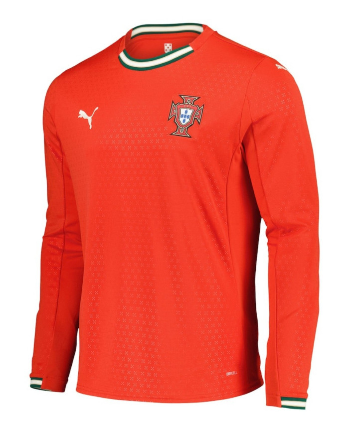 Portugal Home Long Sleeve Jersey 2025