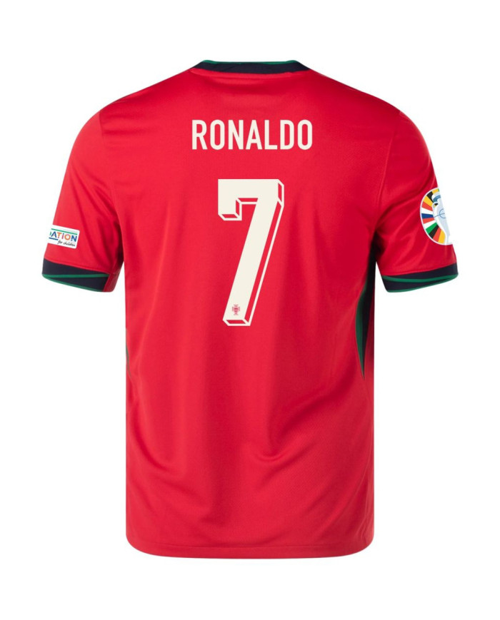 Ronaldo 7 Portugal Home Jersey Euro 2024