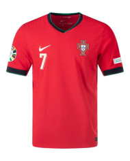 Ronaldo 7 Portugal Home Jersey Player Version EURO 2024