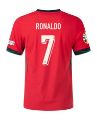 Ronaldo 7 Portugal Home Jersey Player Version EURO 2024