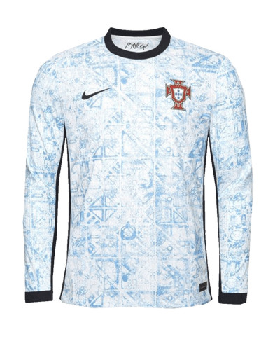 Portugal Away Long Sleeve Jersey Player Version Euro 2024 Portugal Away Long Sleeve Jersey Player Version Euro 2024