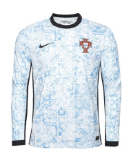 Portugal Away Long Sleeve Jersey Player Version Euro 2024