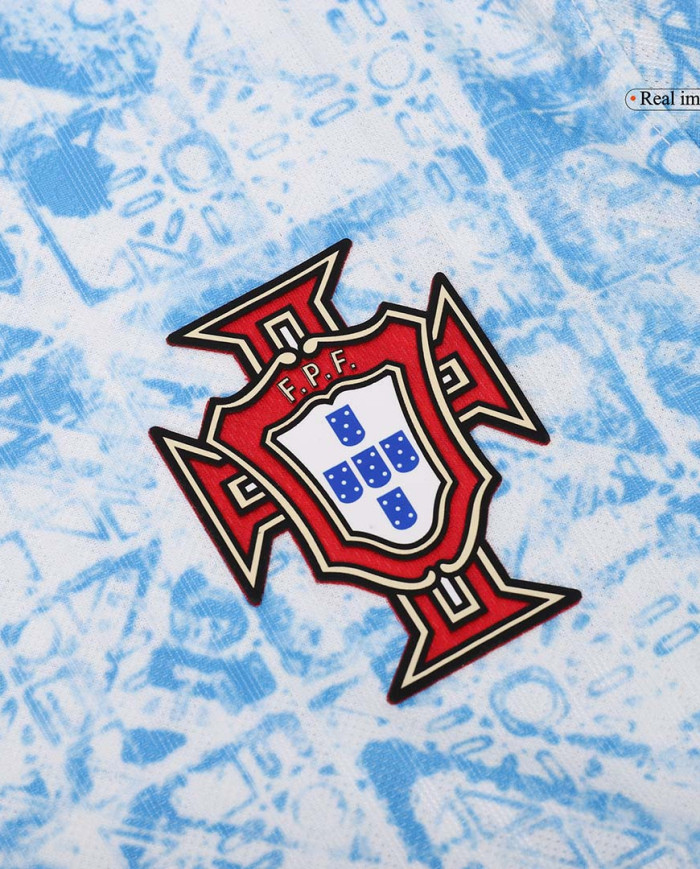 Portugal Away Long Sleeve Jersey Player Version Euro 2024