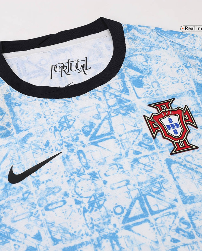 Portugal Away Long Sleeve Jersey Player Version Euro 2024