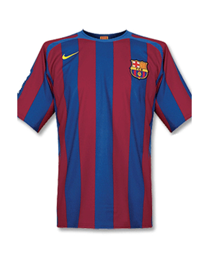 Ronaldinho 10 Retro Barcelona UCL Final Home Jersey 2005/06