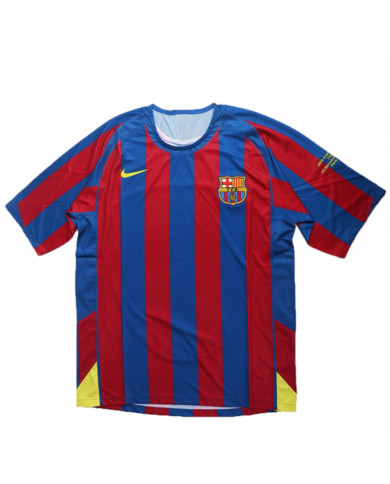 Ronaldinho 10 Retro Barcelona UCL Final Home Jersey 2005/06 Ronaldinho 10 Retro Barcelona UCL Final Home Jersey 2005/06