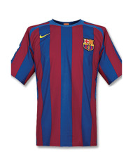 ETO'O 9 Retro Barcelona UCL Final Home Jersey 2005/06