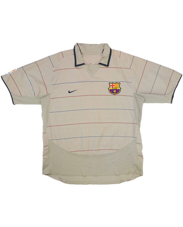 Ronaldinho 10 Retro Barcelona Away Jersey 2003/05