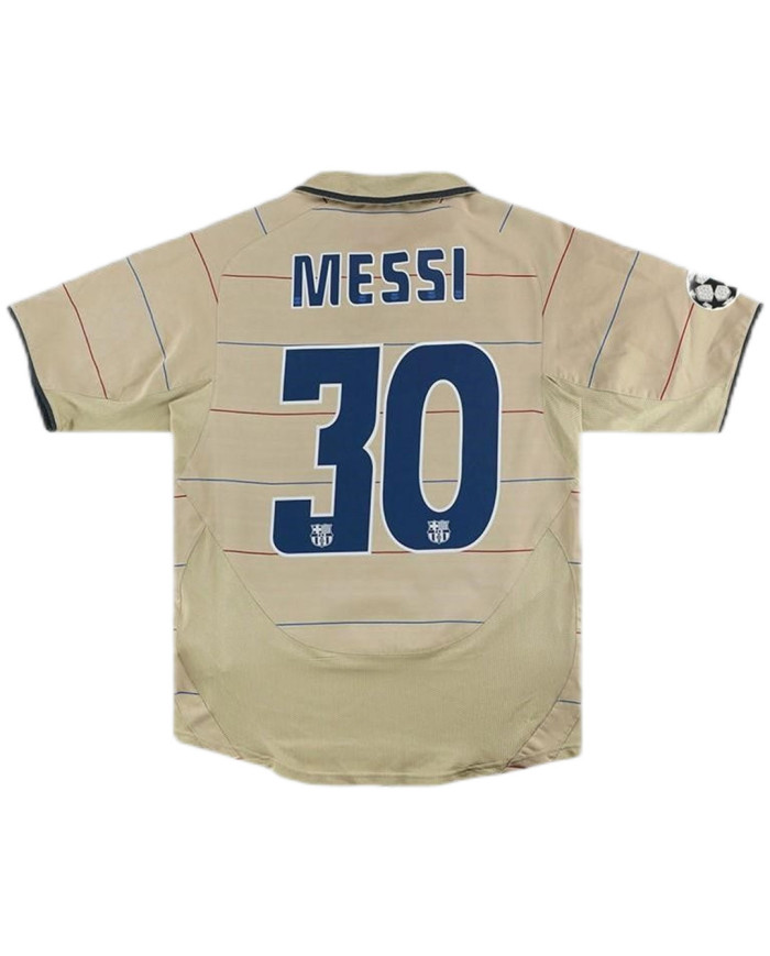 Messi 30 Retro Barcelona Away Jersey 2003/05