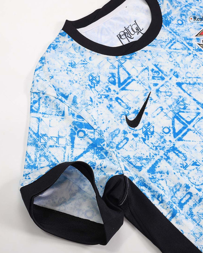 Portugal Away Whole Kit(Jersey+Shorts+Socks) Euro 2024