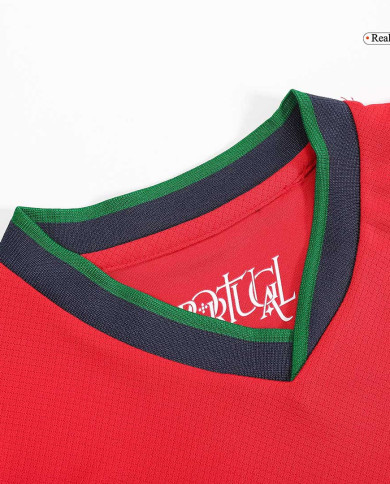 Kids Portugal Home Kit EURO 2024 Kids Portugal Home Kit EURO 2024