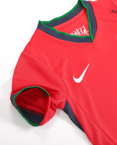 Kids Portugal Home Kit EURO 2024 Kids Portugal Home Kit EURO 2024