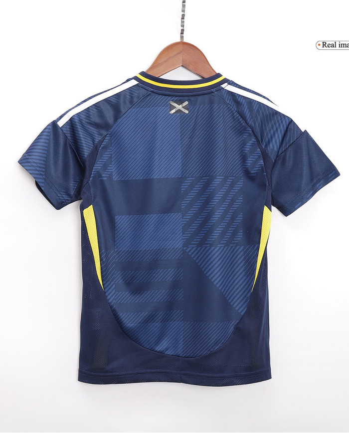 Kids Scotland Home Kit Euro 2024