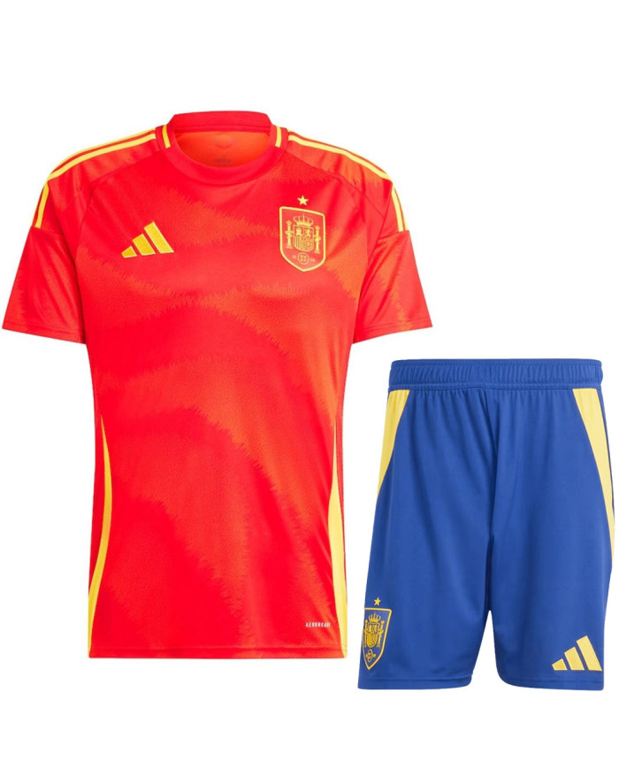 Spain Home Kit Jersey Shorts Euro 2024