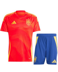 Spain Home Kit Jersey Shorts Euro 2024
