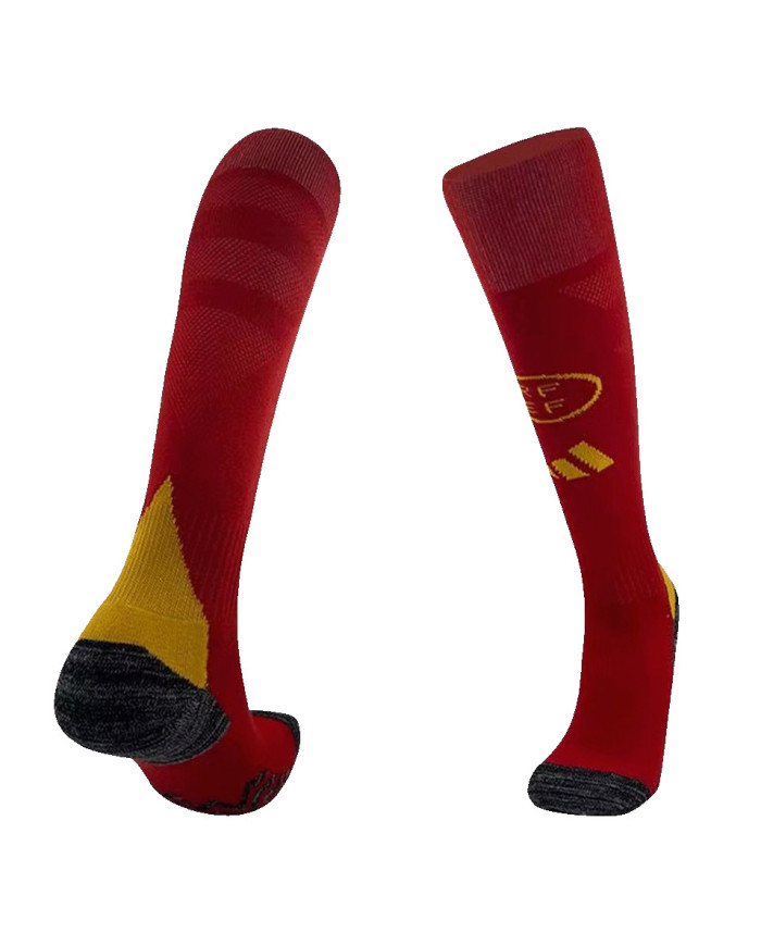 Spain Home Full Kit(Jersey+Shorts+Socks) Euro 2024