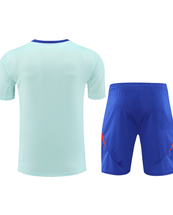 Spain Pre-Match Jersey Kit Green Euro 2024