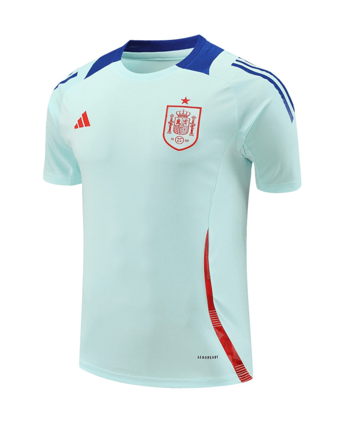 Spain Pre-Match Jersey Kit Green Euro 2024