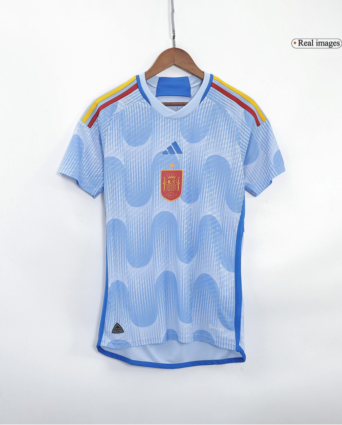 Spain Jersey Away Player Version World Cup 2022