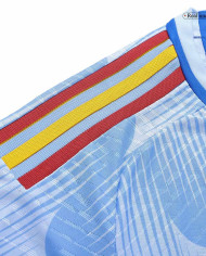 Spain Jersey Away Player Version World Cup 2022