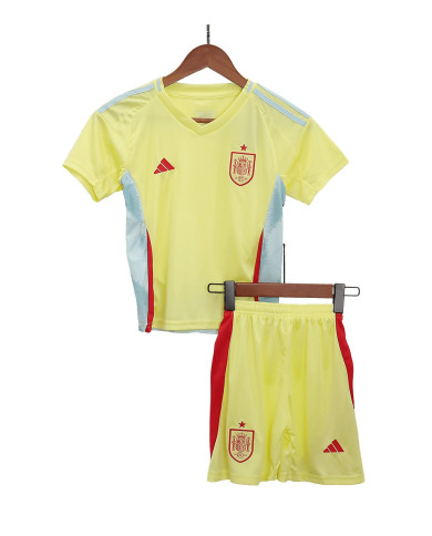 Kids Spain Away Kit EURO 2024 Kids Spain Away Kit EURO 2024