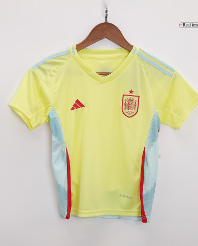 Kids Spain Away Kit EURO 2024 Kids Spain Away Kit EURO 2024