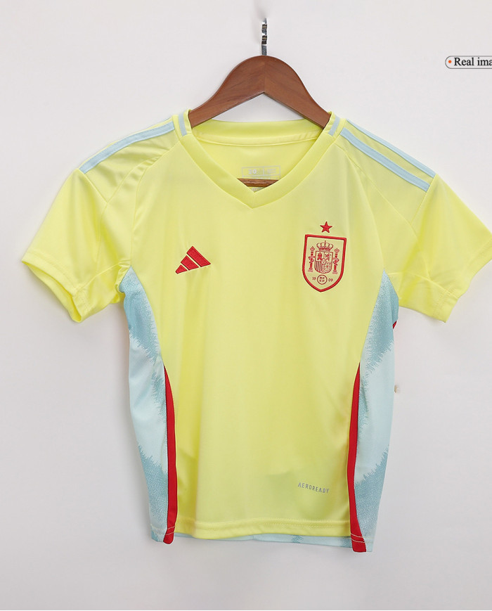 Kids Spain Away Kit EURO 2024