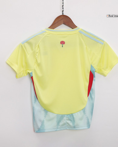 Kids Spain Away Kit EURO 2024 Kids Spain Away Kit EURO 2024
