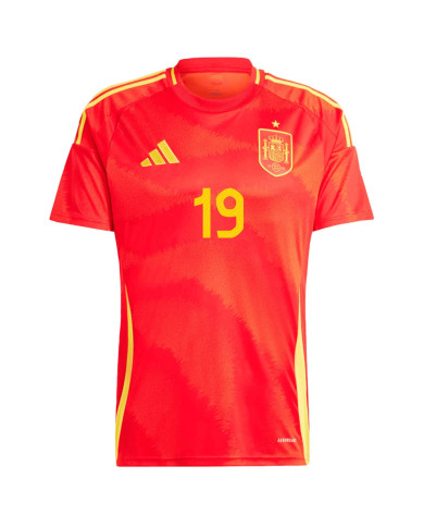 LAMINE YAMAL 19 Spain Home Jersey Euro 2024 LAMINE YAMAL 19 Spain Home Jersey Euro 2024