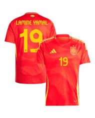 LAMINE YAMAL 19 Spain Home Jersey Euro 2024